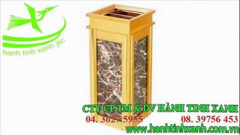 BÁN BUÔN BÁN LẺ THÙNG RÁC ĐÁ HOA CƯƠNG TẠI VŨNG TÀU - THÙNG RÁC ĐÁ HOA CƯƠNG