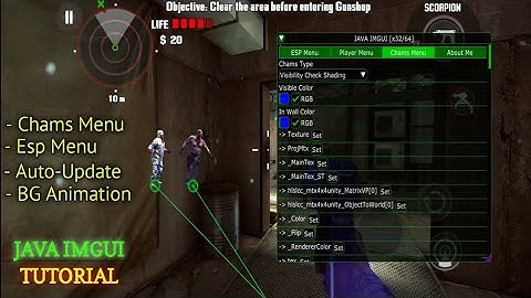 JAVA IMGUI Template For All Unity Games | Auto Update ESP And Chams Menu |  #imgui @Desimodder
