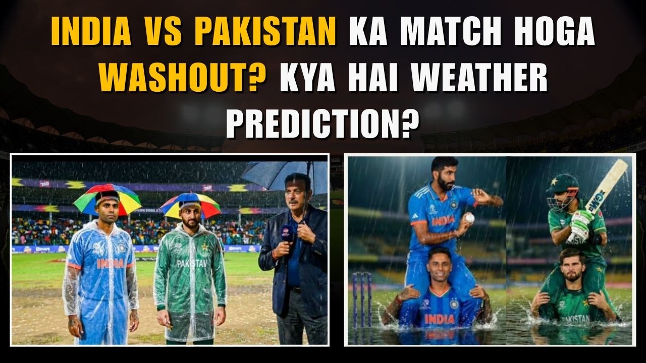 IND vs PAK: Rain Threat Looms Over India vs Pakistan T20 World Cup 2026 | Weather Report