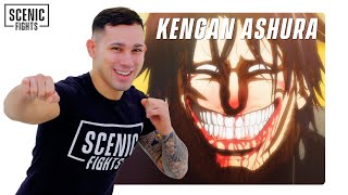 MMA Fighter Breaks Down Kengan Ashura Anime Fight Scene | Scenic Fights