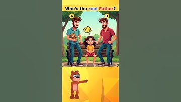 Who’s the Real Father? Can you guess in less than 10 seconds? #riddles #shorts