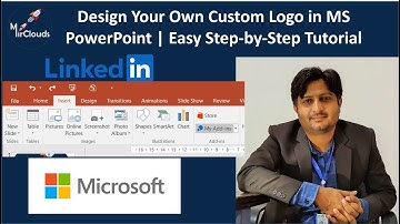 Design Your Own Custom Logo in MS PowerPoint | Easy Step-by-Step Tutorial