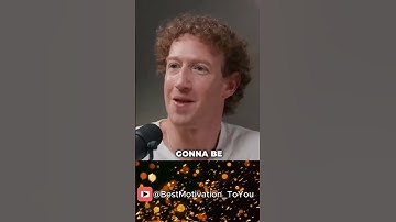 Impact of ai on creativity (Mark Zuckerberg) #dailymotivation #stayfocused #tech