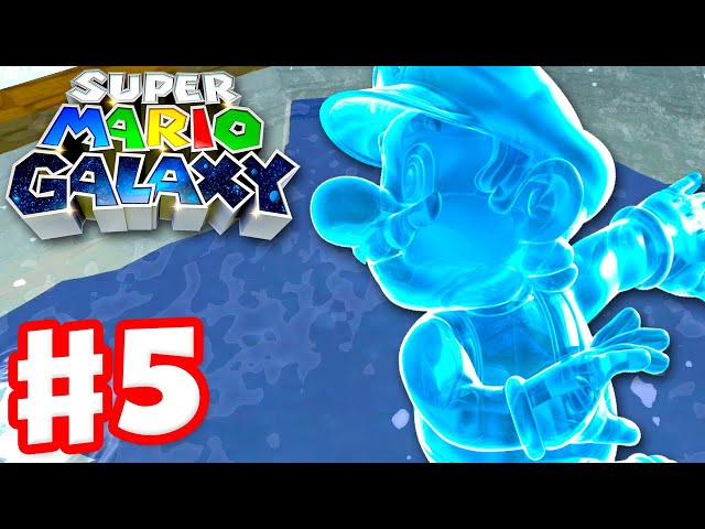 Super Mario Galaxy - Gameplay Walkthrough Part 5 - Beach Bowl Galaxy! (Super Mario 3D All Stars) class=