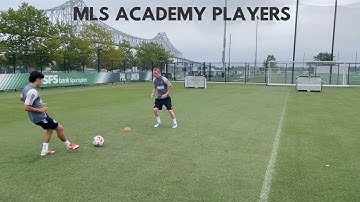 How MLS Academy Players Train The Day Before A Game
