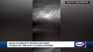 NASA's Curiosity rover captures images of twilight clouds on Mars
