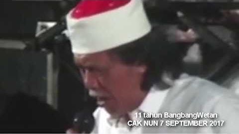 Cak nun 11 tahun Bangbang Wetan