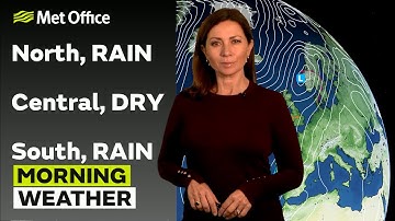 12/11/2025 - Zware regenval in het westen - Ochtendweerbericht VK – Met Office Weather
