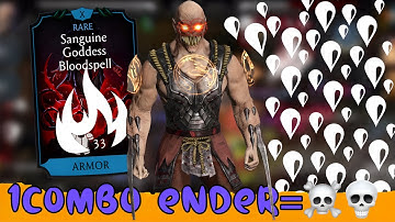 Scourge Baraka Combo Ender🔥| MK Mobile Klash Tower Gameplay