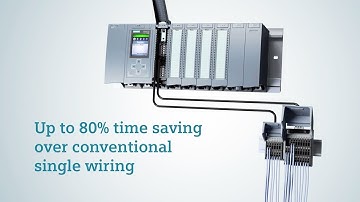 Siemens Fast and Easy System Cabling with SIMATIC TOP Connect — Allied Electronics & Automation