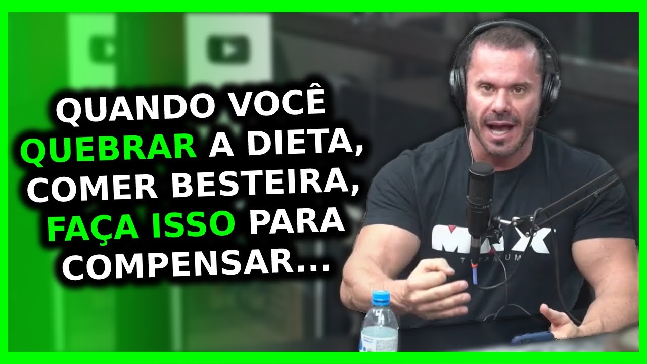 O QUE FAZER QUANDO QUEBRAR A DIETA? COMO COMPENSAR QUANDO COMER MUITO? | Ironberg Podcast Cariani