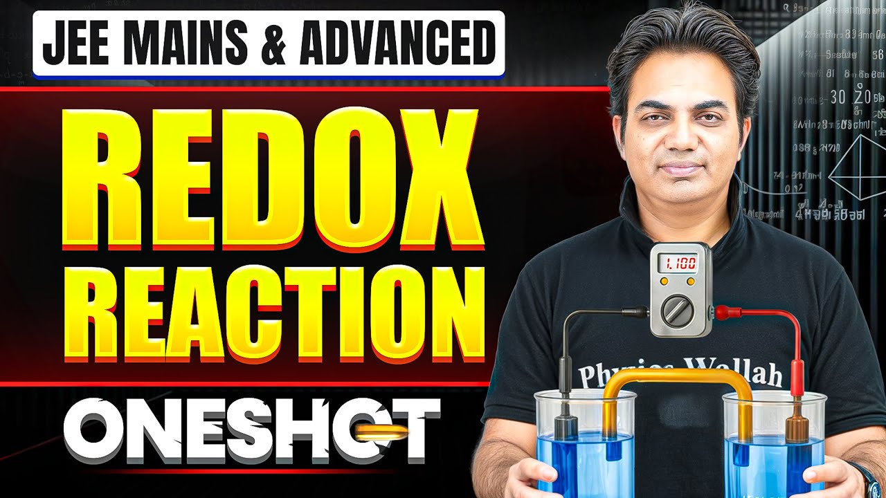REDOX REACTION in 1 Shot: All Concepts & PYQs Covered | JEE Main & Advanced