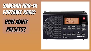 REVIEW (2025): Sangean HDR-14 Portable Radio. Features