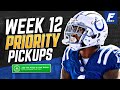 Top 10 Waiver Wire Pickups for Week 12 (2022 Fantasy Football)