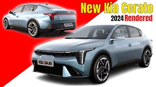 New 2024 Kia Cerato Rendered