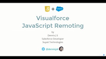 Visualforce JavaScript Remoting