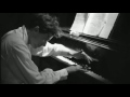 Glenn Gould practicing Bach Invention 11 BWV 782 at home (Second Take) |*RARE*|