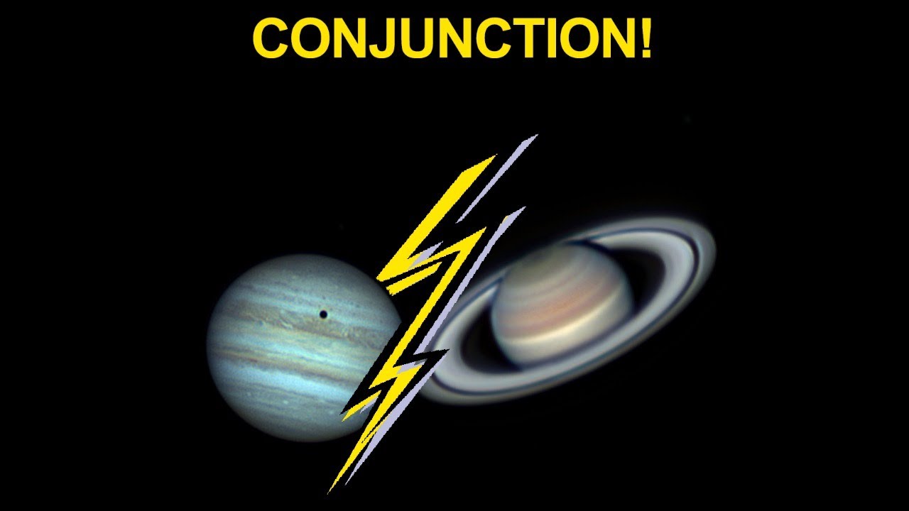 Jupiter & Saturn Conjunction rare astronomy event!! live imaging