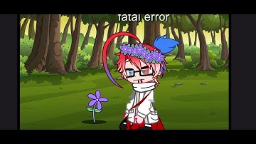 blue hair //meme// (but diferent) [fatal error x lavender] (⚠️my au⚠️)