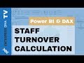 Calculating Staff Turnover In Power BI Using DAX - HR Insights