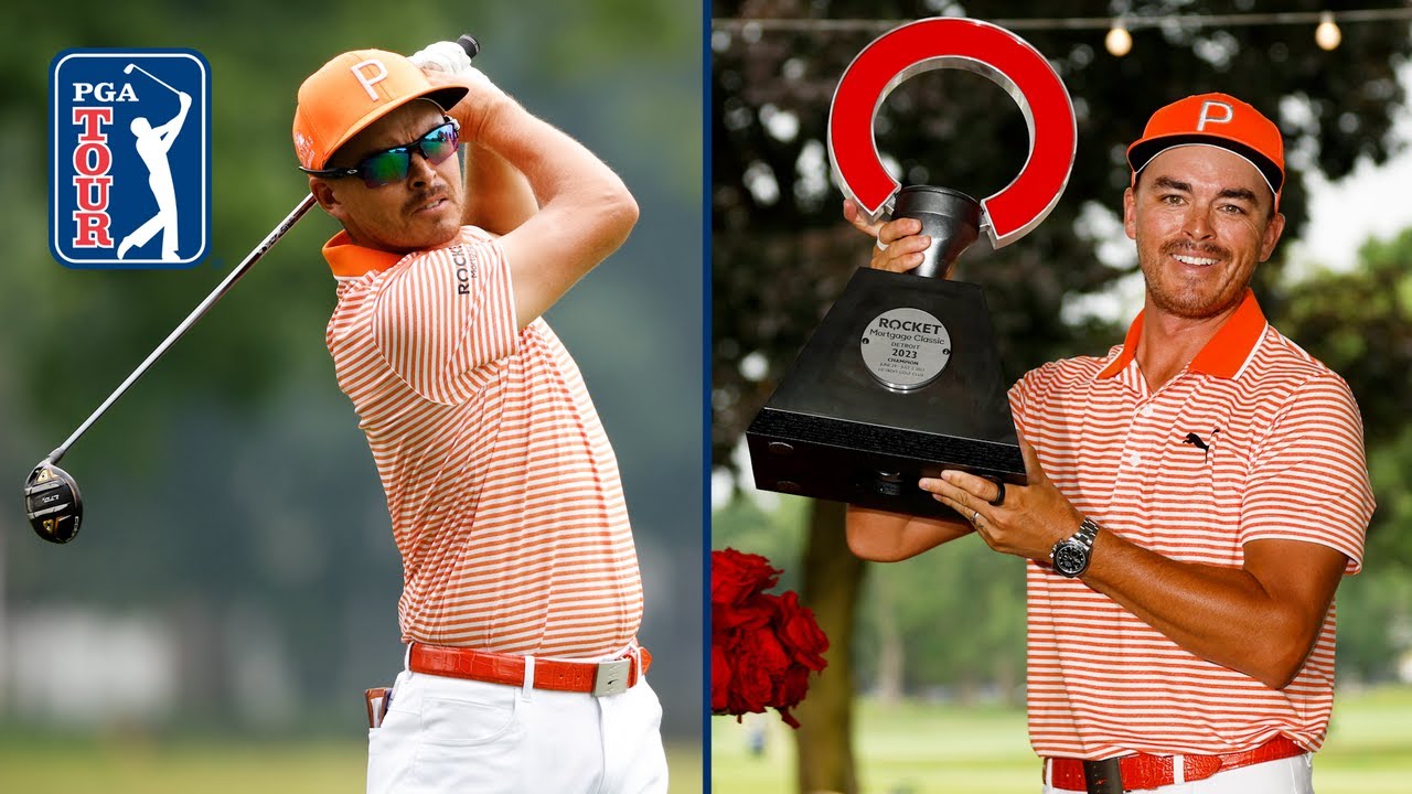 Every shot from Rickie Fowler’s win at Rocket Mortgage Classic | 2023