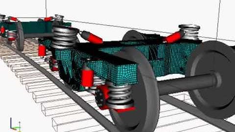 Durability Analysis of Locomotive Bogie Frame Universal Mechanism