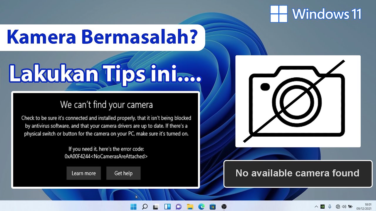 Tips mengatasi webcam dan camera tidak berfungsi di windows 11 error