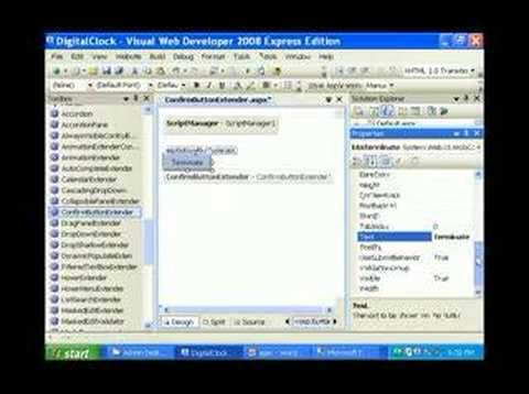 Asp .Net Ajax III : ConfirmButtonExender - Shalvin