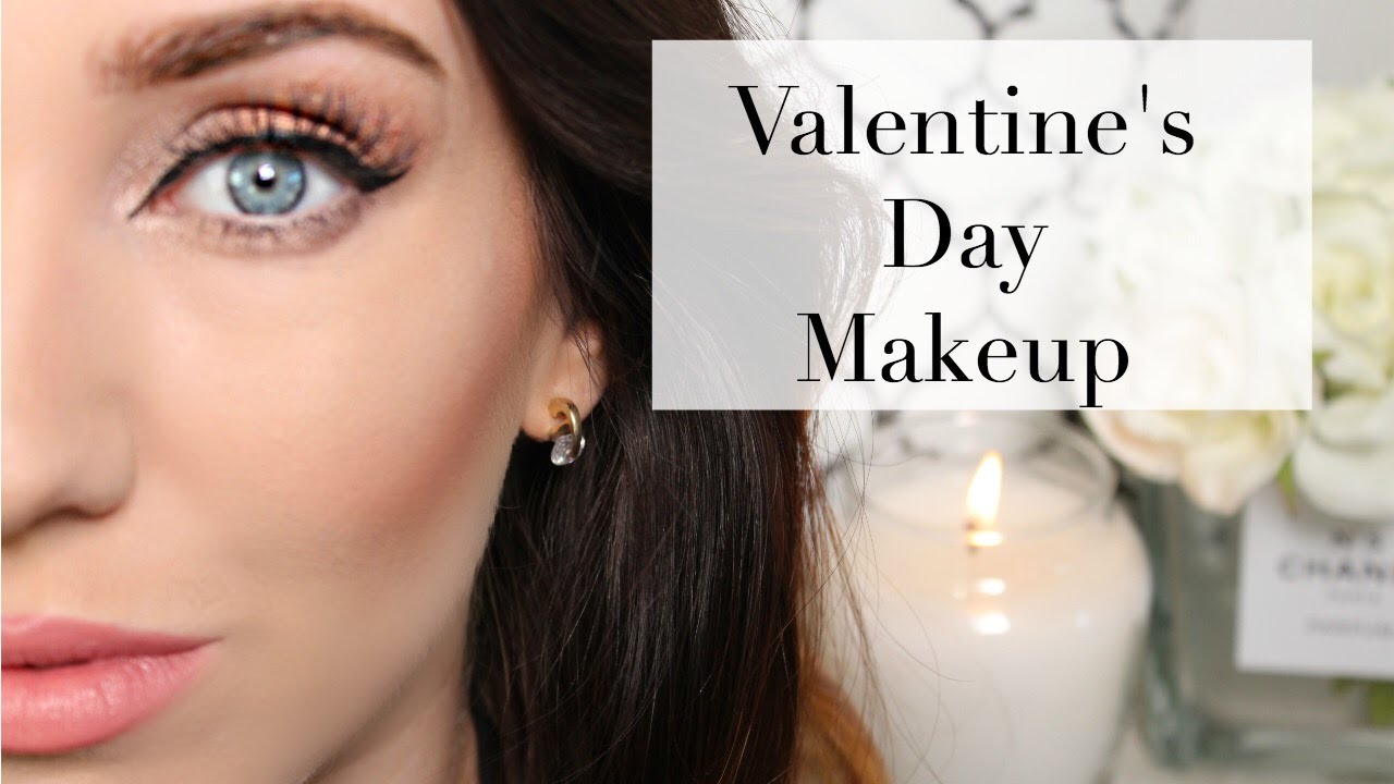 Valentines Day Rose Gold Makeup Tutorial YouTube