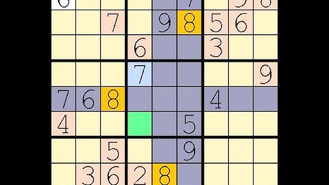 How to Solve Washington Times Sudoku Difficult  2 June, 2024