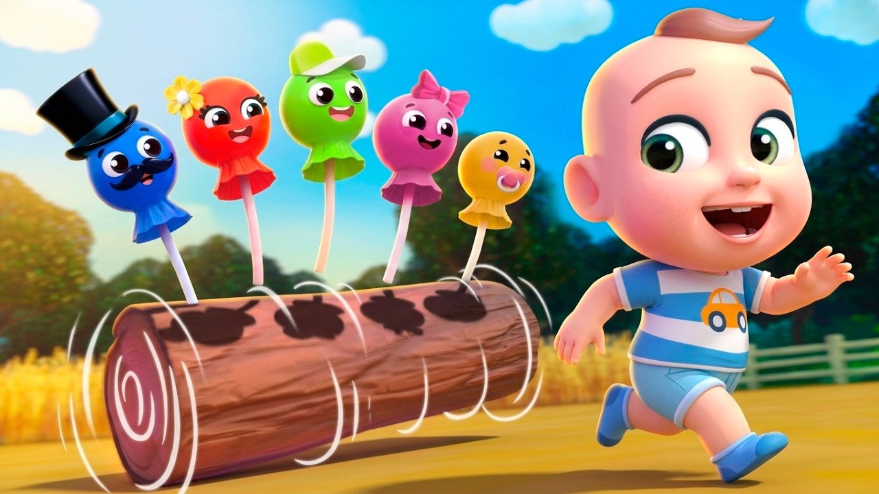 Hide & Seek with Lollipop's🍭| Almama Nursery Rhymes