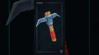 Stylized Pickaxe - Low Poly 3D Model