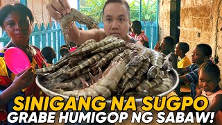 MGA AFRICANO..GRABE HUMIGOP NG SABAW!!! SINIGANG NA SUGPO