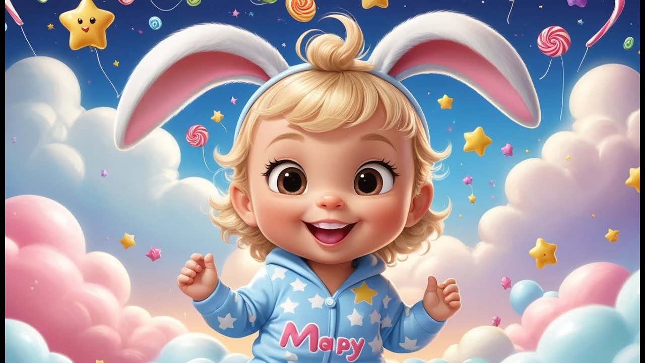 Little Bunny’s Candy Hop ABC | Fun Alphabet Learning Song for Kids | Sweet Nursery Rhyme