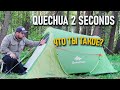 Палатка-загадка: Quechua 2seconds easy Декатлон