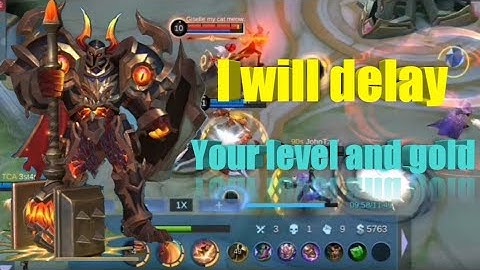 Annoying Tigreal! Best hero to delay enemy jungler - Mobile Legends