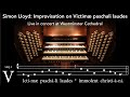 Simon lloyd improvisation on victimae paschali laudes