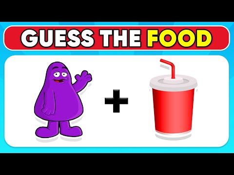 Guess The Food By Emoji | Food And Drink Emoji Quiz