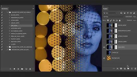 Geometric Gradient Wipe 03 Photoshop Actions