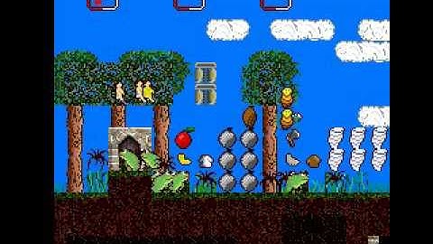 WIP MSX2 video game, stress test 2 MSX 2+