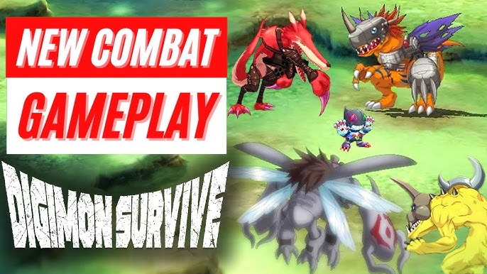 SwitchRPG Previews - Digimon Survive - Nintendo Switch Gameplay 