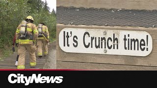 First Responders test their fitness