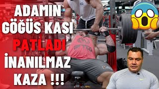 Göğüs Kasını Koparttı İnanılmaz Kaza