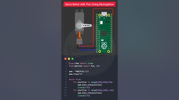 Micropython on Raspberry Pi Pico || Interface Servo Motor with Pico