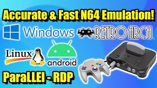 Accurate & Fast N64 Emulation! How to set up the New ParaLLEl - RDP Core in RetroArch