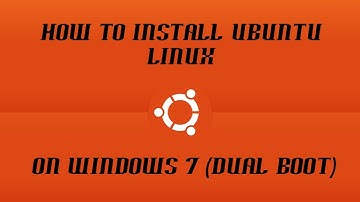 How to install Ubuntu Linux on Windows 7 (Dual Boot)