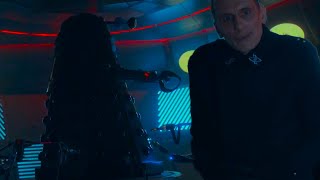 Davros awkwardly reveals the FIRST Dalek...