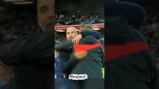 Guardiola and Klopp #footballmoments #footballskills