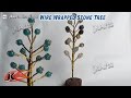 DIY Wire Wrapped Stone Tree | How to make | JK Arts 436