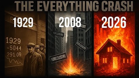 The 2025-2026 Crash: Why It Will Be Worse Than 1929 and 2008 Combined ?!